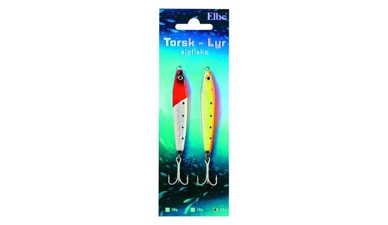 ELBE ELBE COD/POLLOCK 18G 2 KPL LUSIKKA