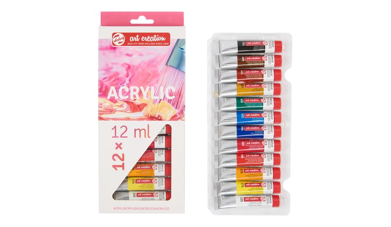 TAC 12X12ML AKRYYLILAJITELMA
