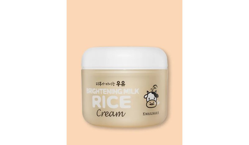 Kwailnara Brightening Milk Rice Cream - 100 ml