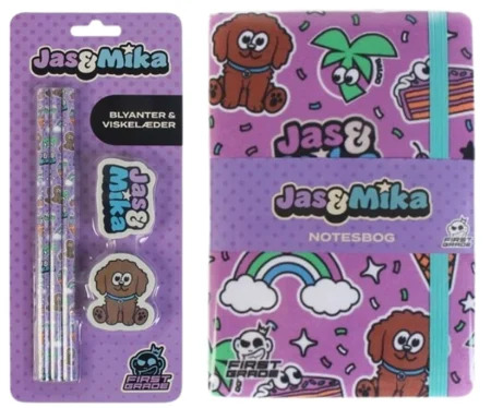 FIRSTGRADE - Jas & Mika Dreams - Stationary Set & Notebook
