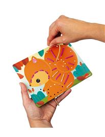 Janod Lacing Toy - Orange - ONE SIZE