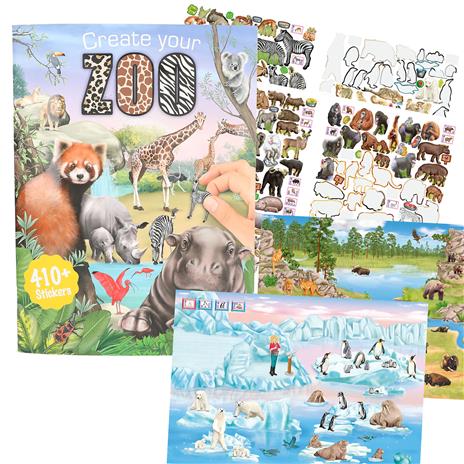 Trend - Create your Zoo Tarrakirja