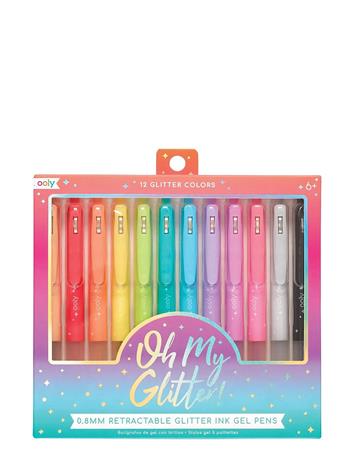 Ooly Ooly Gel Pen 12 Pcs - Glitter Oh My - Multi/patterned - ONE SIZE
