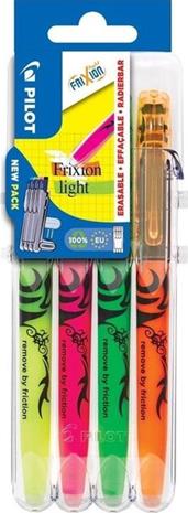 Frixion Light Korostuskynälle Set2Go 4-pack Pilot