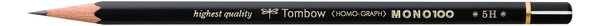 Pencil Tombow MONO 100 5H (12)