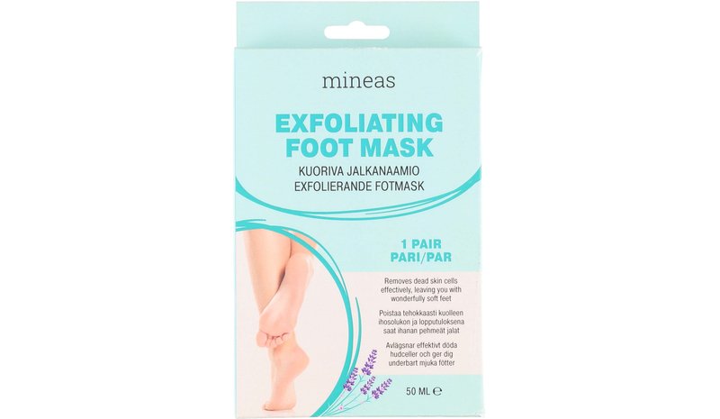 Mineas Exfoliating foot mask