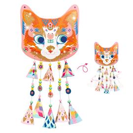 Tee-se-itse-setti Tuulikello Kimalteleva Kissa Djeco