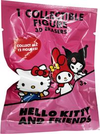 HELLO KITTY 3D PYYHEKUMIT LAJITELMA