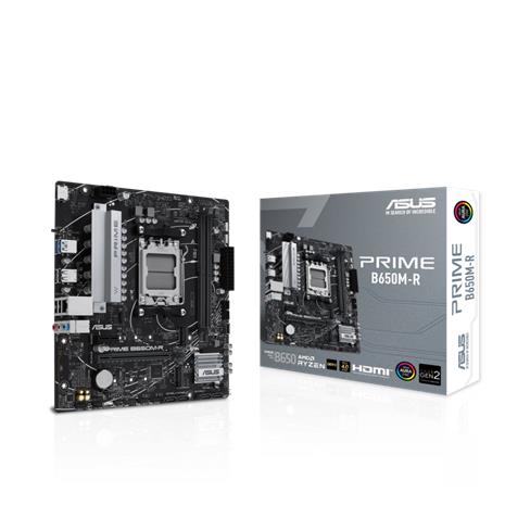 ASUS PRIME B650M-R Emolevy - AMD B650 - AMD AM5 socket - DDR5 RAM - Micro-ATX