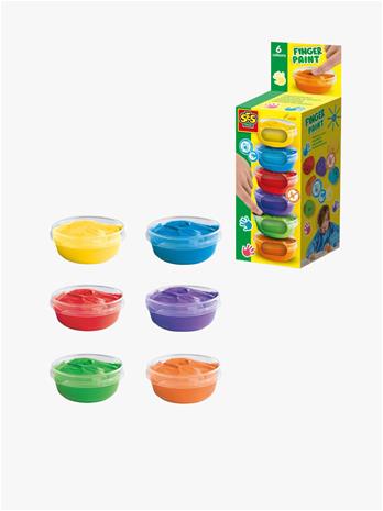 SES Creative - Fingerpaint 6x45ml - (S00398)