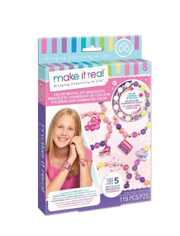 MAKE IT REAL COLOR REVEAL DIY BRACELETS