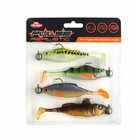 BERKLEY PULSE REAL PRERIG MIX MED 4PCS