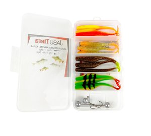 JASU TIERA JIGILAJIT 10CM 16KPL+JIGIPä?ä?T