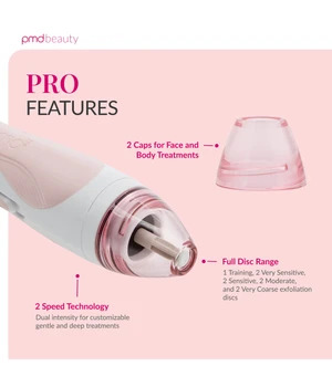 PMD Personal Microderm Pro Blush Mikrodermabrasio 1 kpl
