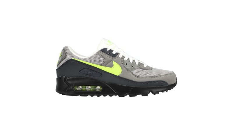 Nike Lenkkarit Air Max 90 - Musta/Keltainen/Harmaa
