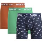 Nike Bokserit Ultra Comfort Dri-FIT 3-pack - Sininen/Vihreä/Oranssi