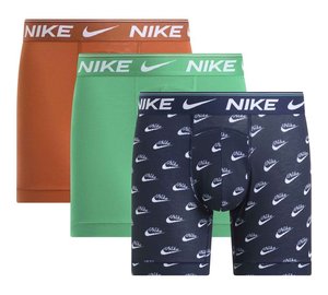 Nike Bokserit Ultra Comfort Dri-FIT 3-pack - Sininen/Vihreä/Oranssi
