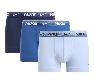 Nike Bokserit Essential Cotton Stretch 3-pack - Soft Blue/Navy