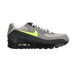 Nike Lenkkarit Air Max 90 Mesh - Musta/Keltainen/Harmaa Lapset