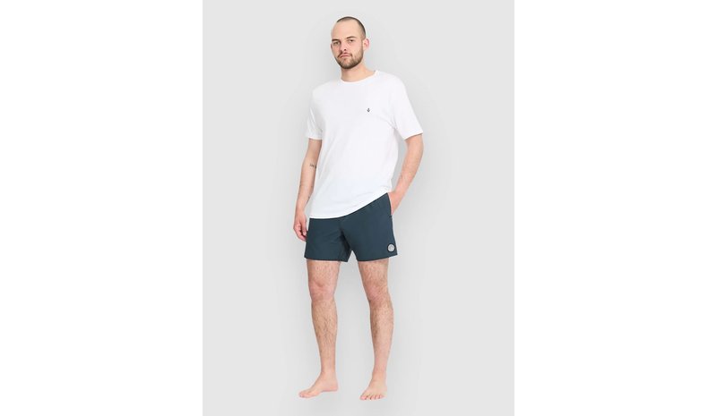 Volcom Lido Solid Trunk 16 Surffishortsit midnight blue Miehet