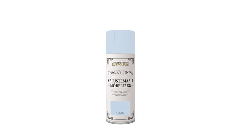 RUST-OLEUM CHALK 400ML BLUE SPRAY K.MAAL