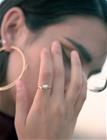 Maria Black Moonshine Ring - Gold - 52