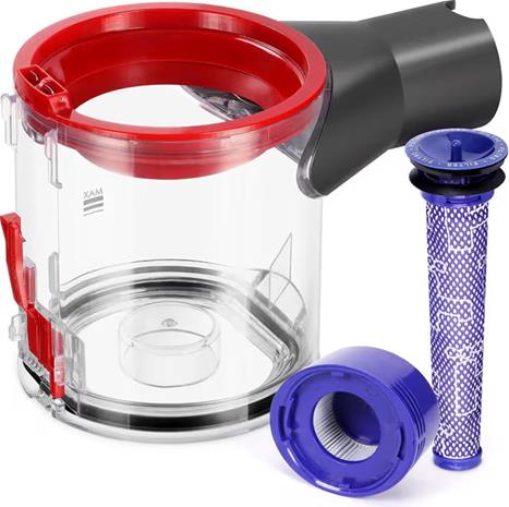 Dyson V8 -pölysäiliön säiliö suodattimen vaihdolla – kuva 5/7