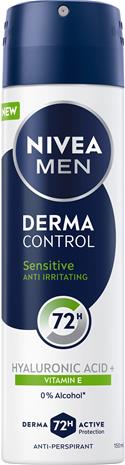 NIVEA Antiperspirant Deo Spray Derma Control Sensitive - 150 ml