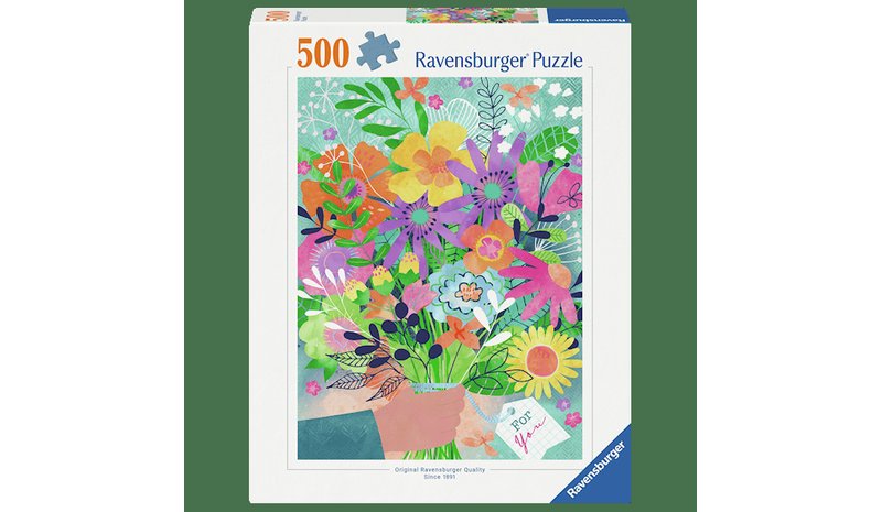 Flowers for You Palapeli 500 palaa Ravensburger