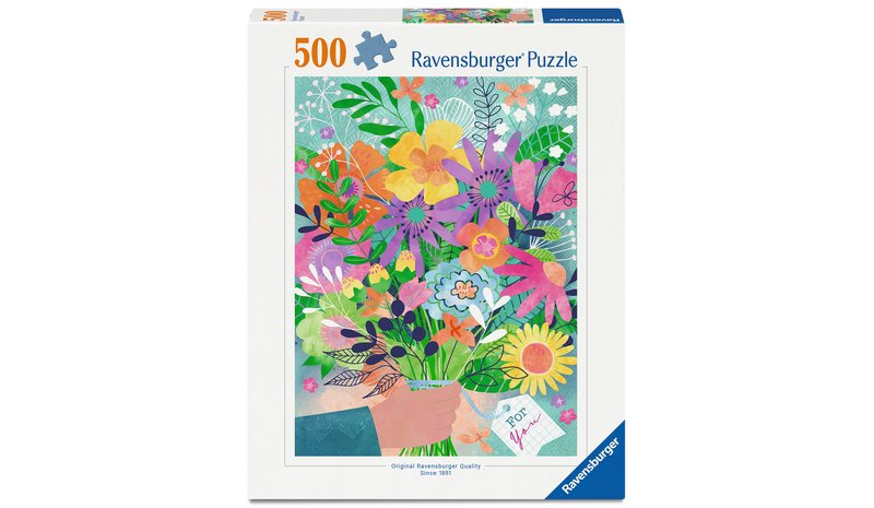 Flowers for You Palapeli 500 palaa Ravensburger