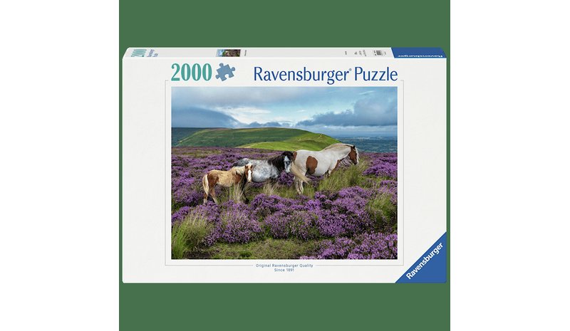 Wild Horses Palapeli 2000 palaa Ravensburger – kuva 1/8