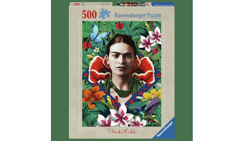 Frida Kahlo: Blooming Fantasy Palapeli 500 palaa Ravensburger – kuva 2/8