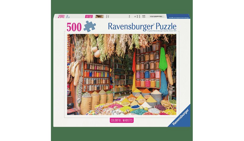 Colorful Spices Morocco Palapeli 500 palaa Ravensburger