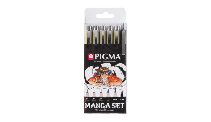 SAKURA PIGMA TOOL MANGA 6KPL KUITUKYNä?