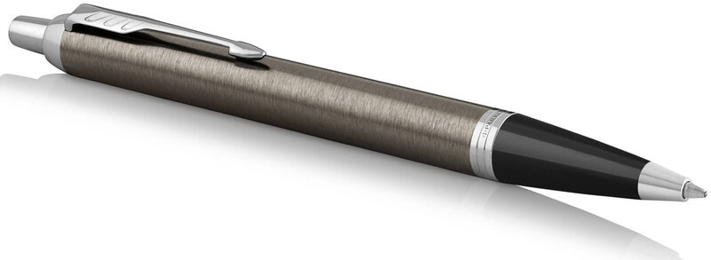 PARKER IM Ballpoint Pen Dark Espresso with Medium Point Blue Ink Refill (1931671)