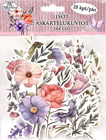 J.K. Primeco Rosa iso askartelukuvio