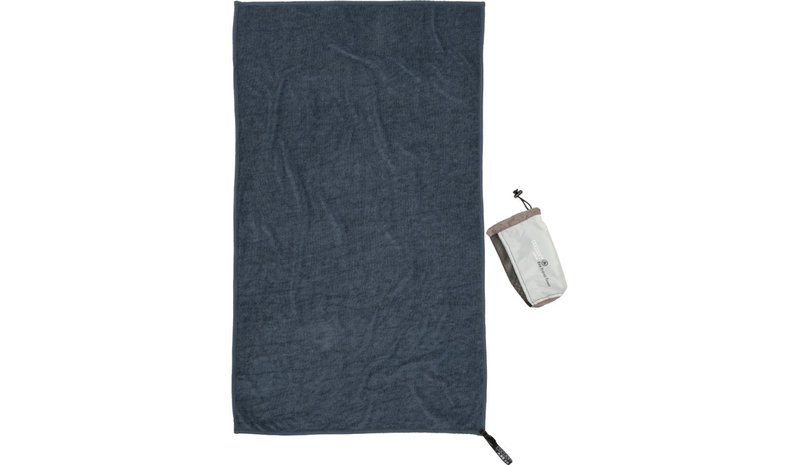 Cocoon Eco Travel Towel, Lyocell pyyhe, syvä valtameri – kuva 1/2