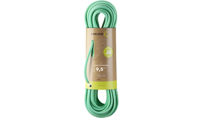 Edelrid Eagle Lite Eco Dry 9,5mm, kiipeilyköysi, vihreä – kuva 1/1