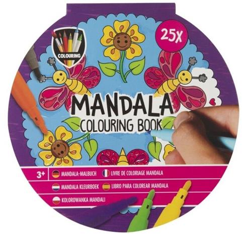 Grafix Mandala Coloring Book 25 Coloring Pages (Assorted) – kuva 2/2