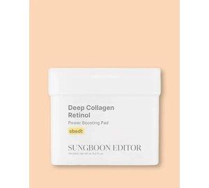 Sungboon Editor Deep Collagen Retinol Power Boosting Pad - 150 ml / 100 pads
