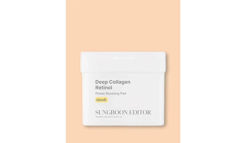 Sungboon Editor Deep Collagen Retinol Power Boosting Pad - 150 ml / 100 pads