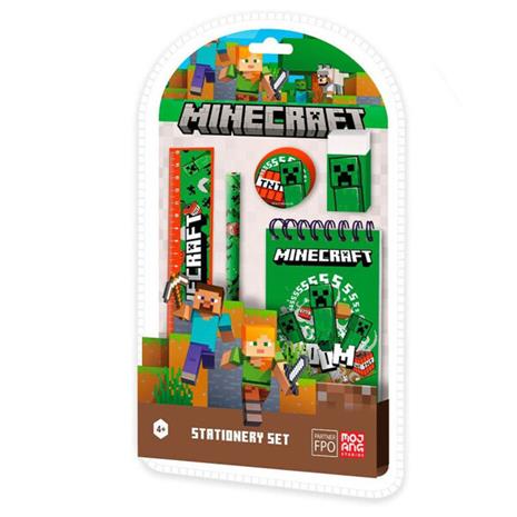 Minecraft Koulutarvikesetti 5-osaa