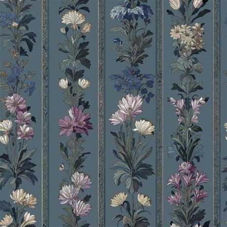 Wolfgang Dark Blue - 1086701-06 Tapetti