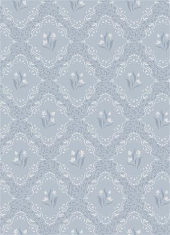 Rosalind Light Blue - 1037901-07 Tapetti