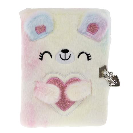 Tinka - Diary Plush Teddy Bear w/Heart – kuva 1/1