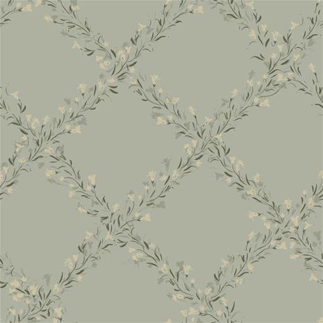 Olivia Trellis Green - 1037801-05 Tapetti
