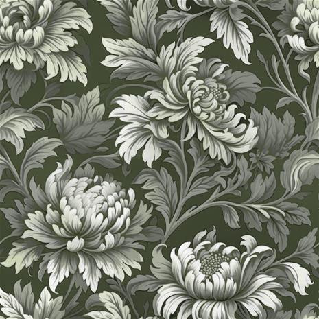 Stella Dark Green - 1000603-09 Tapetti