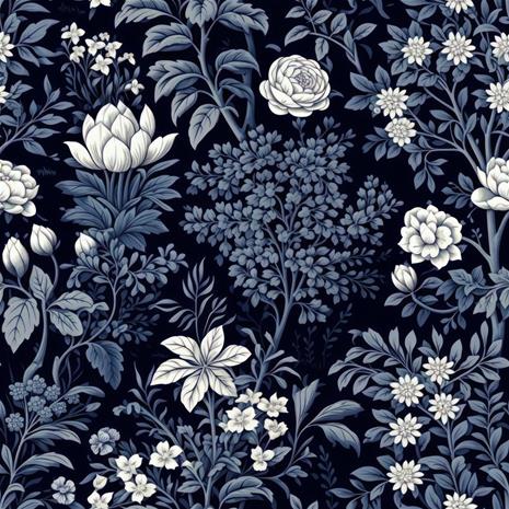 Liana Blue - 1019203-02 Tapetti