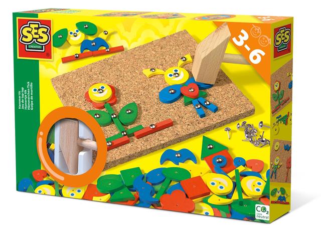 SES Creative - Hammer tic shapes imagination - (S00926) – kuva 2/6
