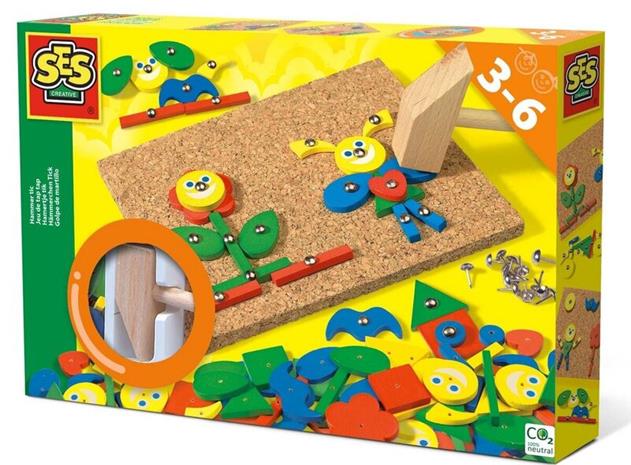 SES Creative - Hammer tic shapes imagination - (S00926) – kuva 3/6